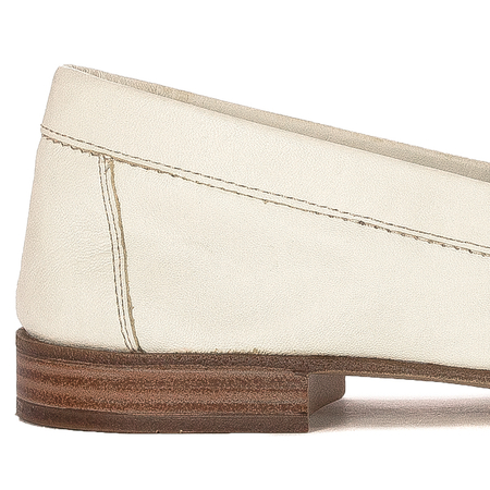 Venezia Lordsy Damskie Skórzane Ivory