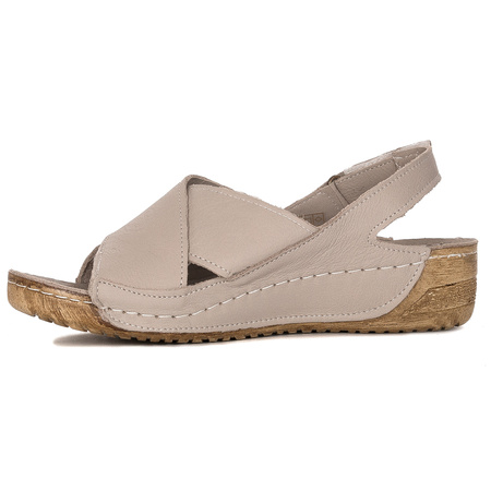 T.Sokolski Women's Light Grey Sandals