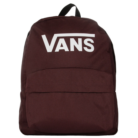 Old Skool Print Backpack Burgundy