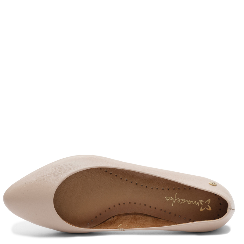 Maciejka Leather Classic Pointed Toe Ballet Flats Beige 4100W-08/00-8