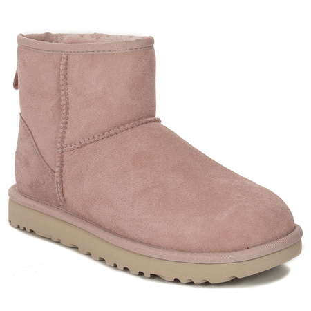 UGG Classic Mini II Rose Gray insulated pink