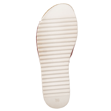 Inblu Women's Slides Red