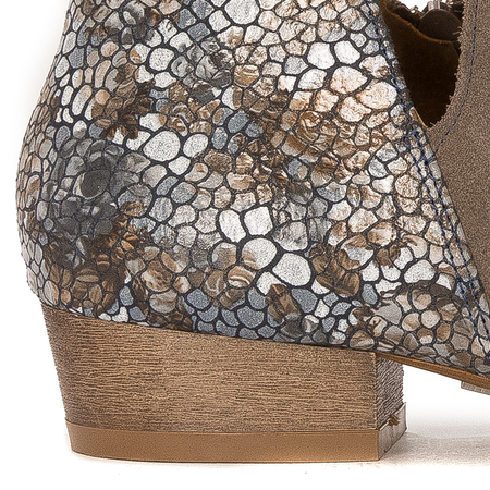 Maciejka 04091-65/00-5 Dark Beige+Multicolour Boots