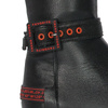 Maciejka 05293-08/00-7 Black+Red Knee-High Boots