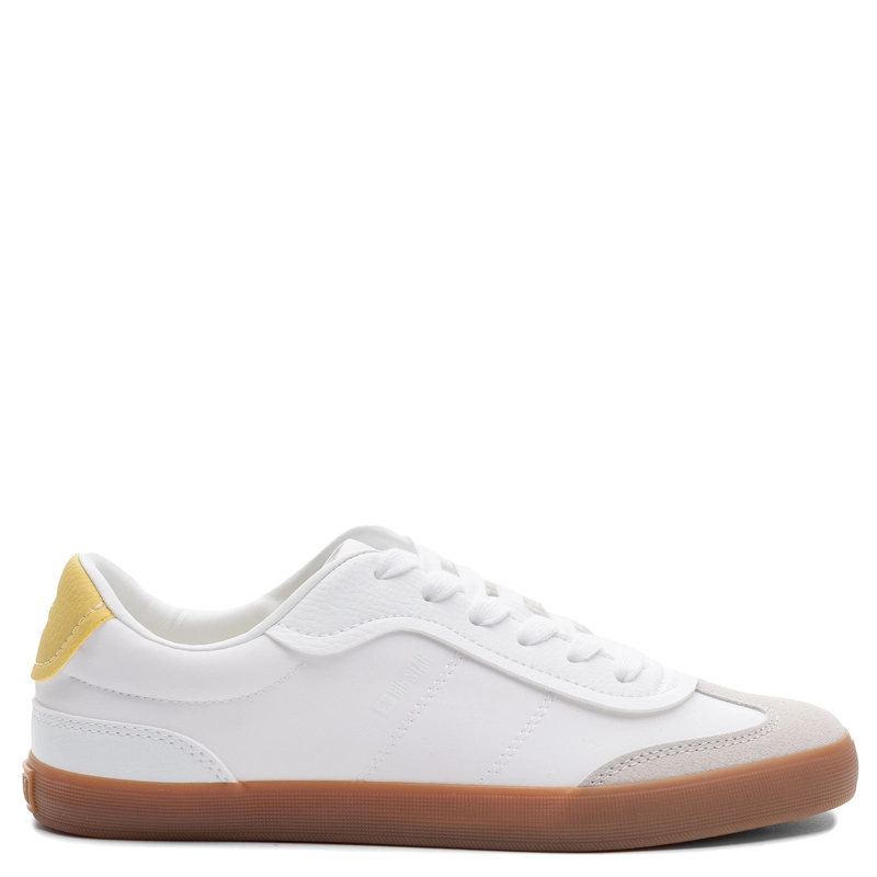 Big Star Retro Sneakers Low-Top Sports Shoes with Gum Sole White TT274421-WHITE