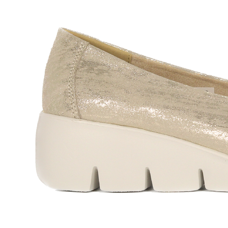 Filippo Women's Moccasins Leather Gold