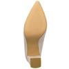 Sergio Leone Beige Pearl Pumps