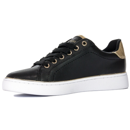 Sneakersy Guess FL7BKI SMA12 BECKIE BLACK Czarne