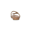 Maciejka Women's Flip-Flops Beige + Gold Cloth
