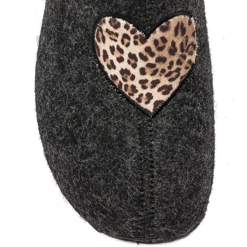 Panto Fino II267049 1830 Black/Brown Slides