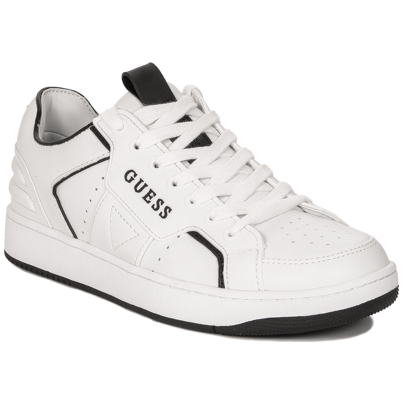 Guess Sneakersy damskie na platformie BIANQA WHITE białe