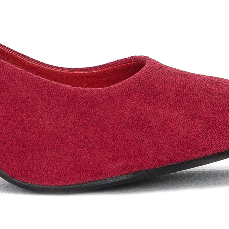 Sergio Leone 1377 Red Mic Pumps