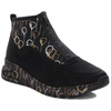 Rieker Półbuty sneakersy damskie Black czarne