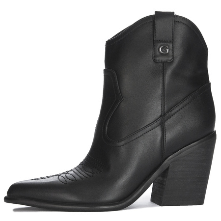 Guess Botki Damskie Czarne