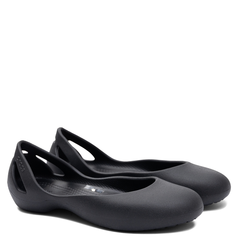 Crocs Kadee II Flat Baleriny Klasyczne Lekkie Czarne 210833-001