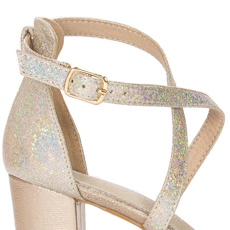 Filippo DS1276/23 GO Gold Sandals