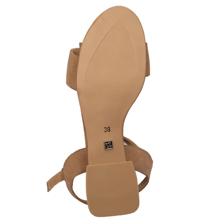 Maciejka Women's Heeled Leather Sandals Rude