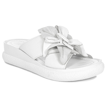 T.Sokolski Women's White Slides