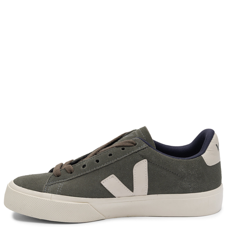 Veja Sneakersy damskie skórzane zamszowe Mud Pierre zielone