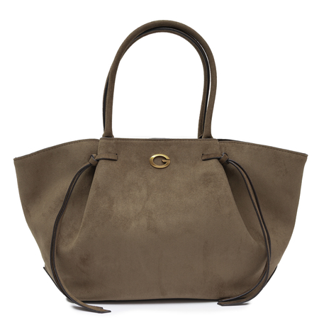 Women's Handbag Guess Classic Suede Olive HWSG2237230-OLIVE