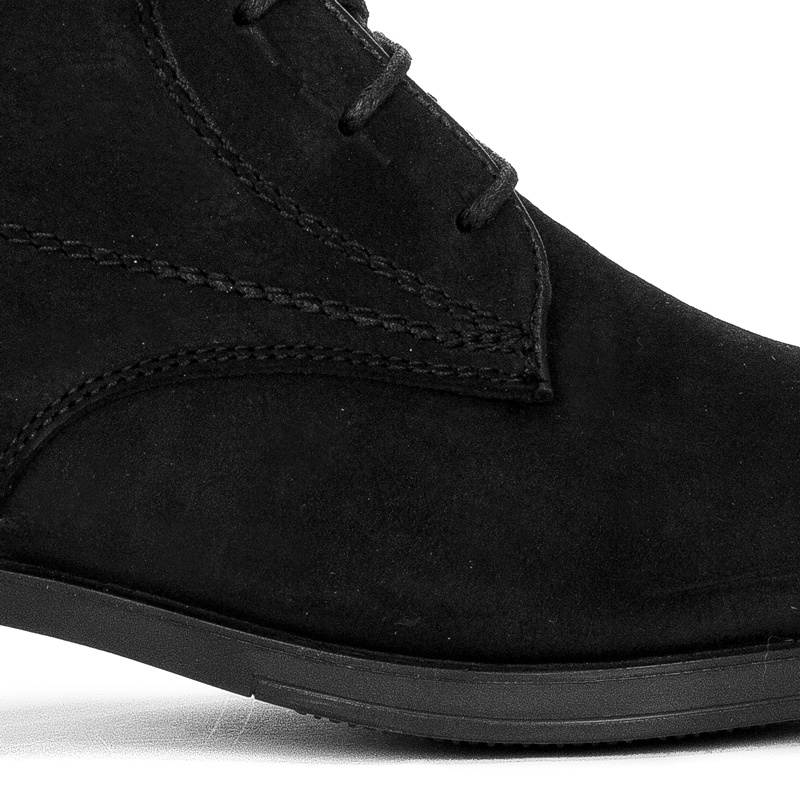 Sokolski SAR Z21-199 BLK Black Nubuck Boots