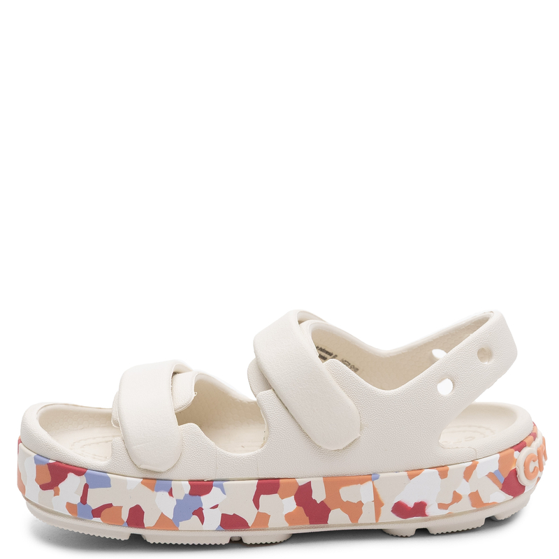 Crocs Classic Marbled Sandal Kids' Sandals Patterned Sole Beige 212528-2MK