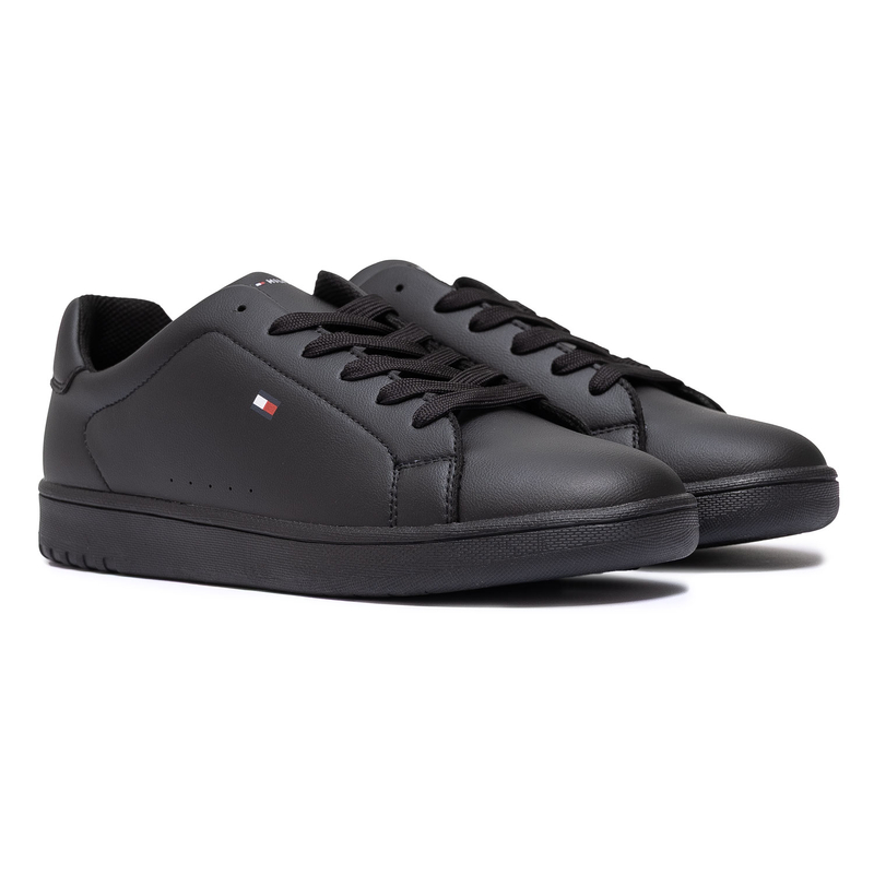 Tommy Hilfiger Sneakersy Damskie Sznurowane Czarne T3X9-34073-1355999
