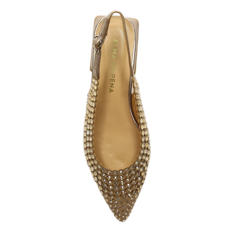 Alma En Pena Diva Bronze Pumps 