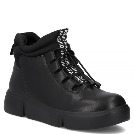 Filippo Women's Insulated Leather Boots, Black