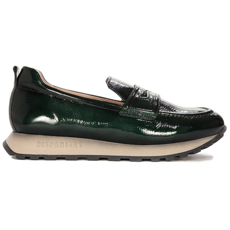 Hispanitas HI233012-C033 Greesn Women's Loafers