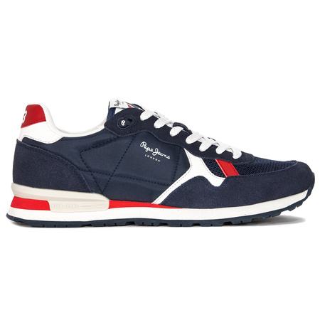 Pepe Jeans Sneakersy męskie Brit Man Heritage Navy
