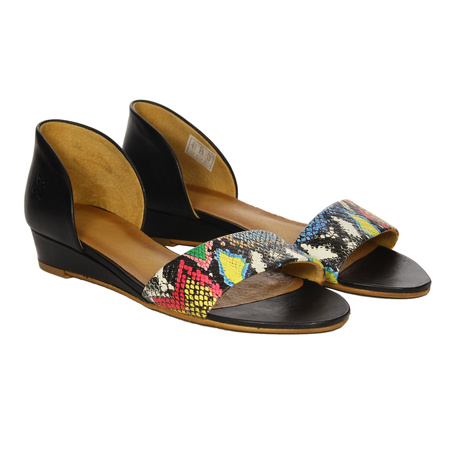 Maciejka Women's Leather Sandals Black