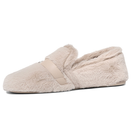 Macarena Beige Home Slippers