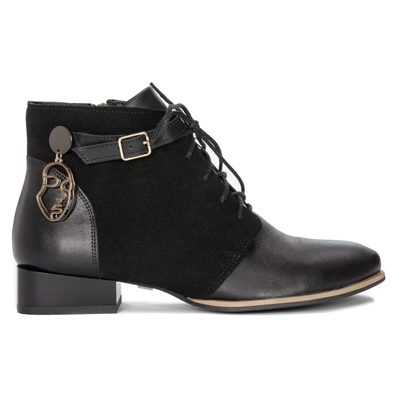 Maciejka 5743A-01/00-7 Black Leather Boots