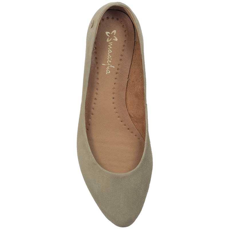 Maciejka Olive Ballerina Shoes
