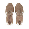 Filippo Beige and White Leather Sneakers