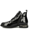 Filippo Women's Patent Leather Ankle Boots, Black