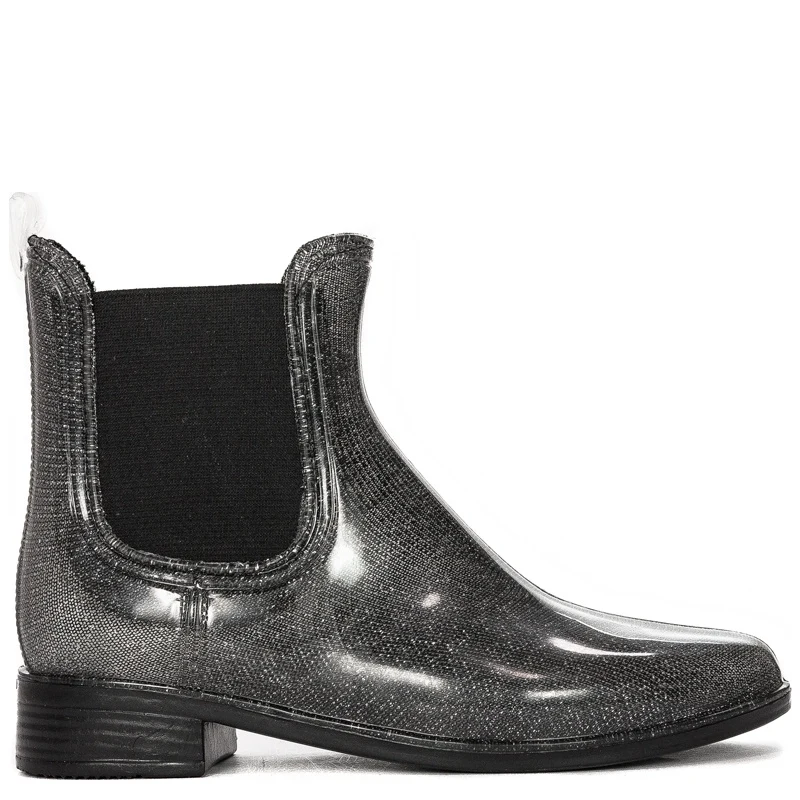 T.Sokolski SAH KAL-200 B SILV Black / Silver Wellingtons