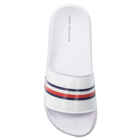 Tommy Hilfiger Women's Slides White