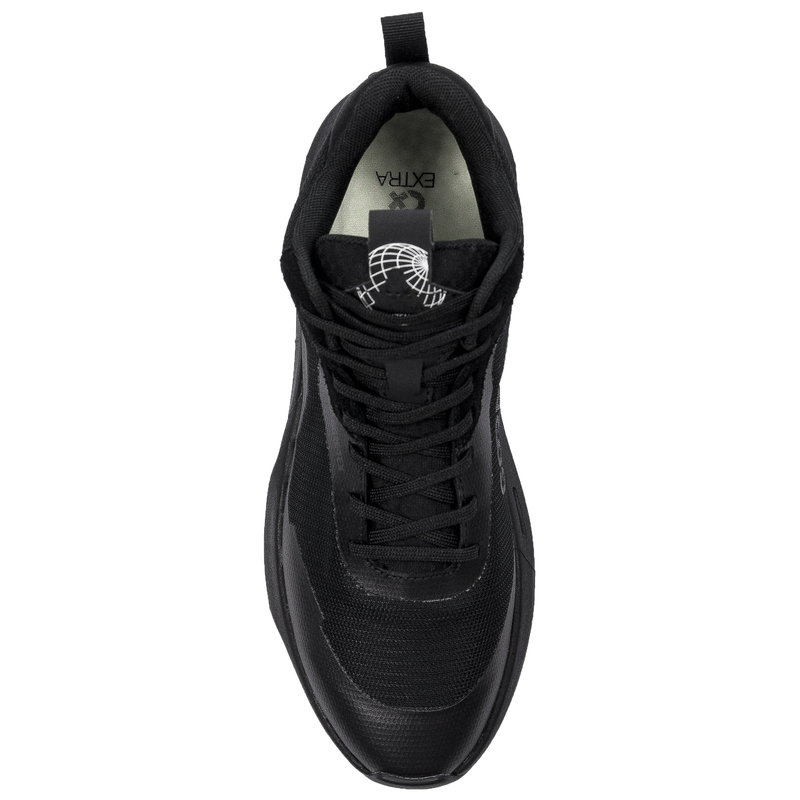 Igi&Co Women's platform black sneakers
