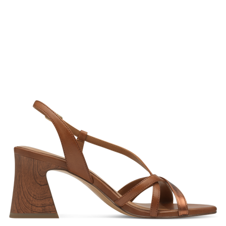 Tamaris Women's Heeled Sandals Brown