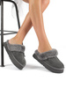 UGG Kapcie damskie na platformie Disquette Charcoal
