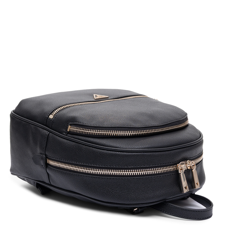 Guess Miejski Duży Plecak Złote Detale Czarny HWBG7118330-BLACK