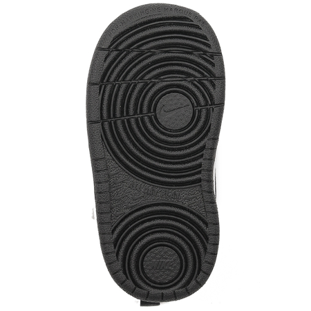 Nike Buty dziecięce niemowlęce Court Borough Low 2 (TDV) White/Black