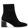 Tamaris Botki Damskie Black Suede