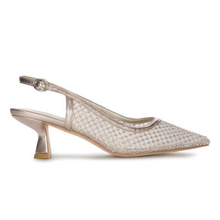 Alma En Pena Luna Bronze Pumps V240293