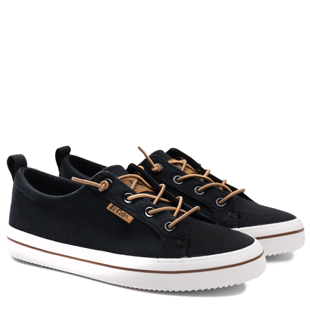 Lee Cooper Classic Canvas Sneakers Low Shoes Black LCW-26-02-4059L