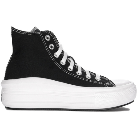 Converse All Star Trampki damskie na platformie wysokie czarne