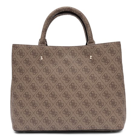 Guess Open Road Classic Tote Bag Monogram Beige HWSG6974060-BEIGE