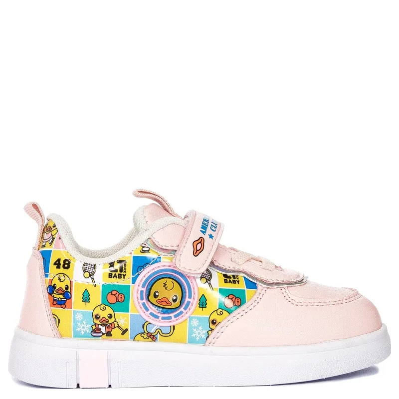 Sneakersy American Club BD19/21 Pink różowe